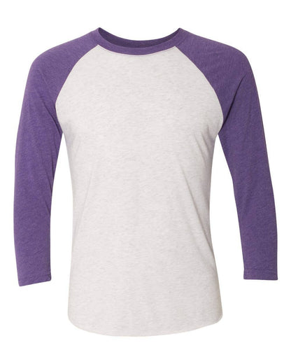 Next Level Unisex Everyday Unisex 3/4 Sleeve Raglan Tee