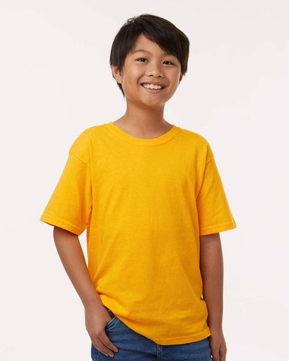 Kids Gold Soft Touch Tee – Lightweight & Durable Fit