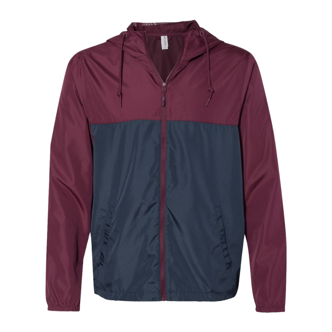 Men’s Lightweight Windbreaker Jacket – Wholesale Full Zip