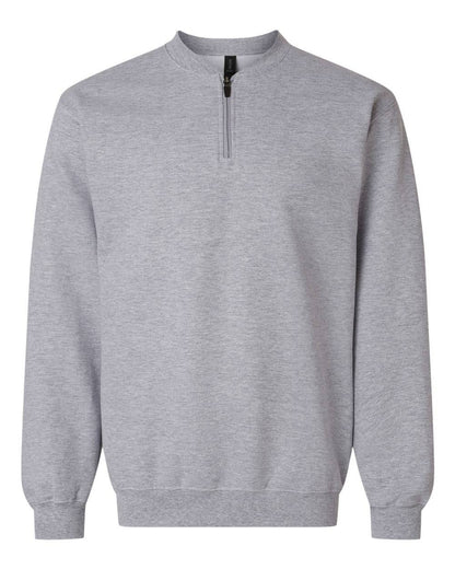 Gildan SF008 Unisex Softstyle Midweight 1/4 Zip Sweatshirt