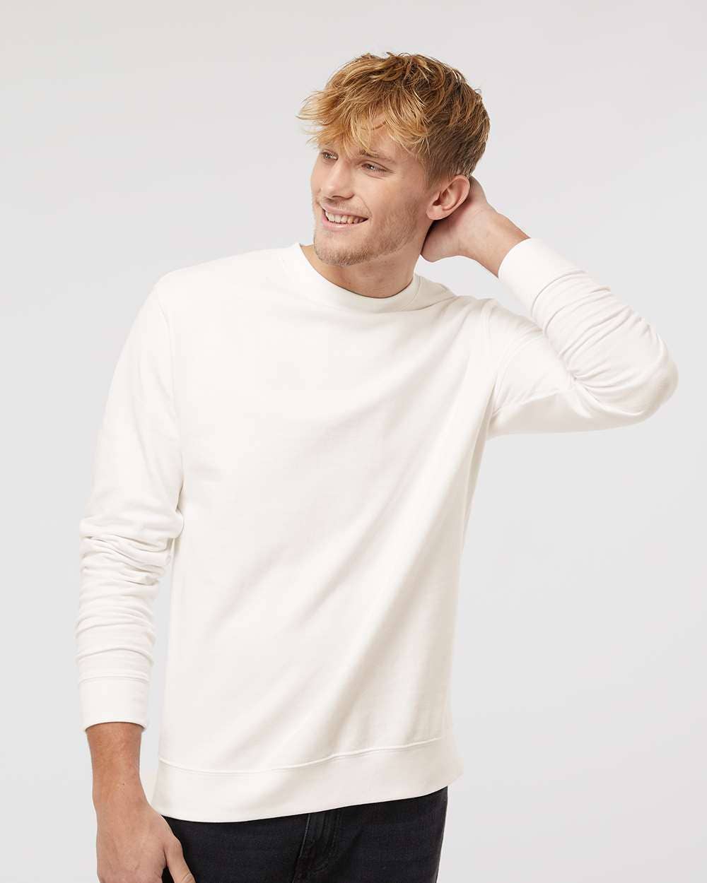 Independent Trading Co Unisex Midweight Crewneck Sweatshirt