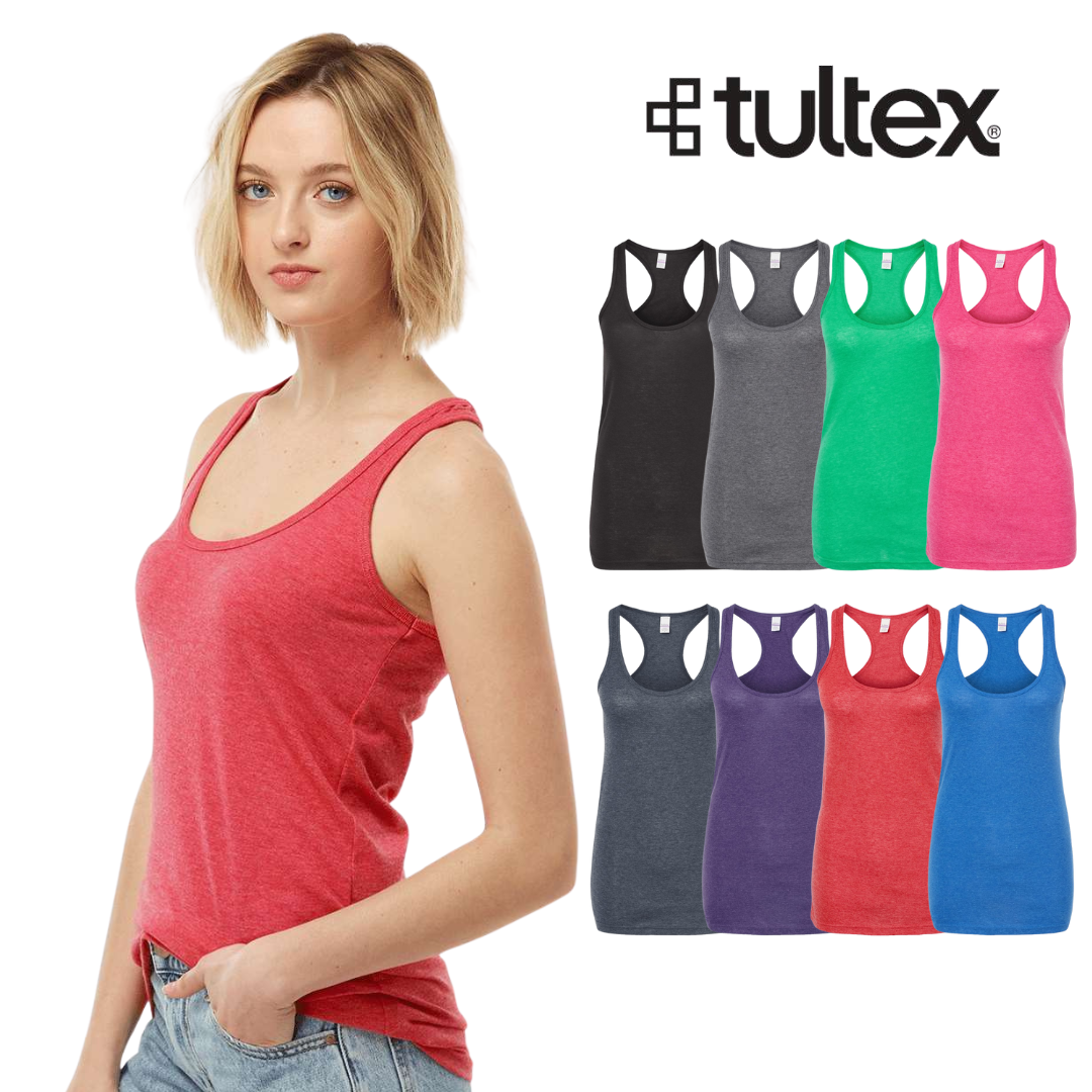 Women’s Racerback Tank Top | Comfy Poly-Cotton Blend