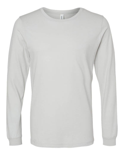 Unisex Soft Cotton Long Sleeve Tee | Bella + Canvas