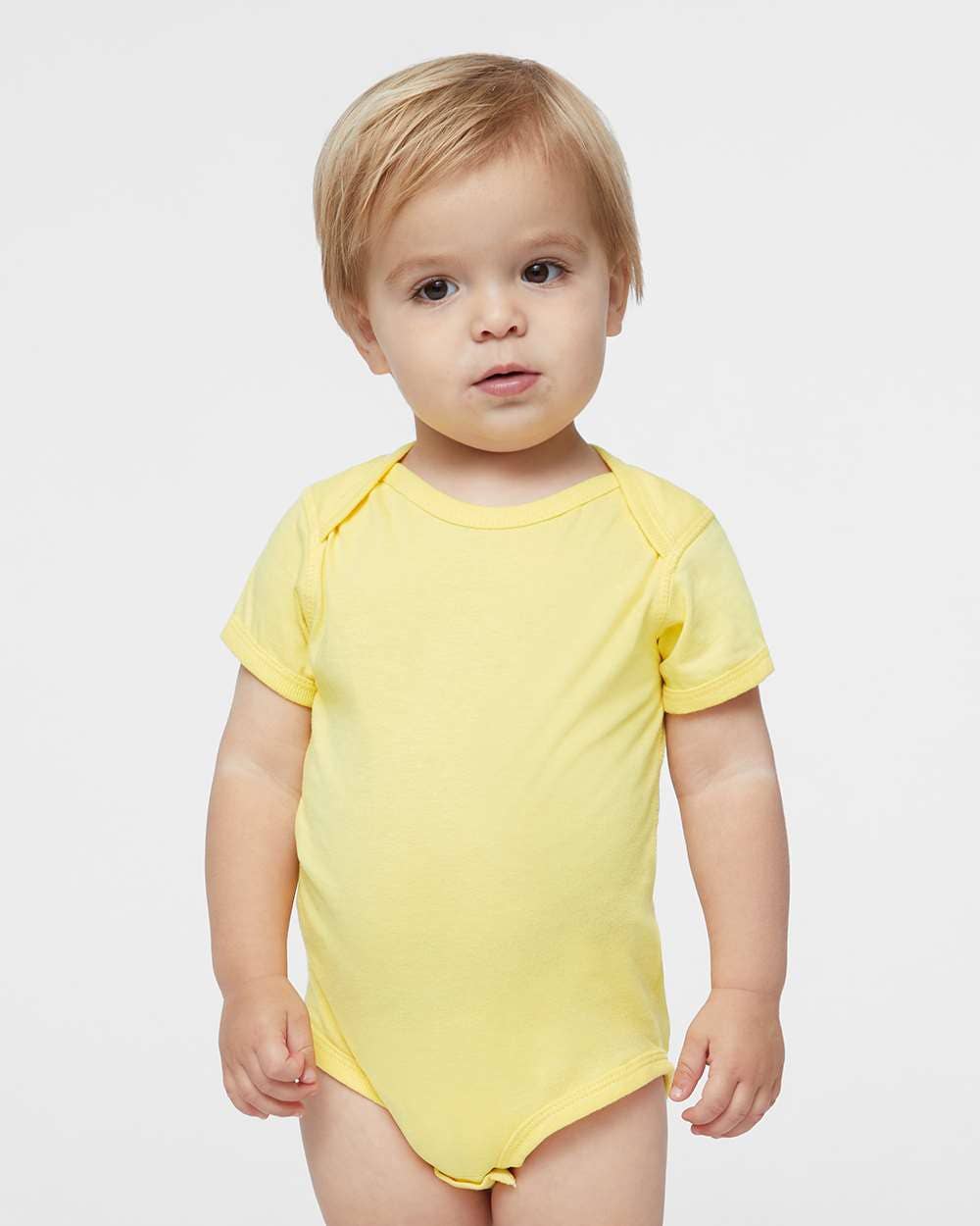 Rabbit Skins Infant Fine Jersey Cotton Bodysuit