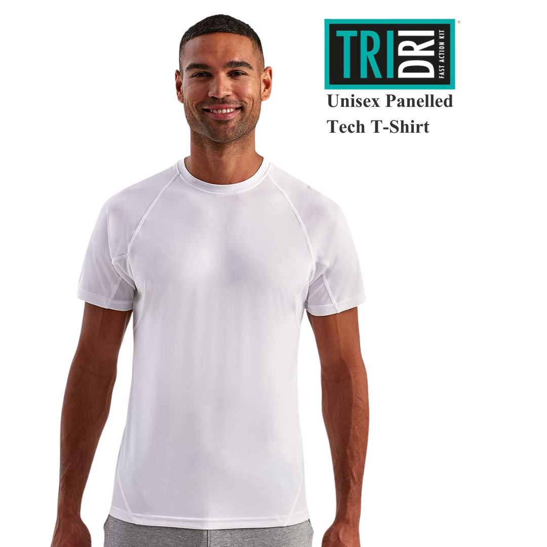 Unisex Performance Tech T-Shirt Lightweight Training & Gym