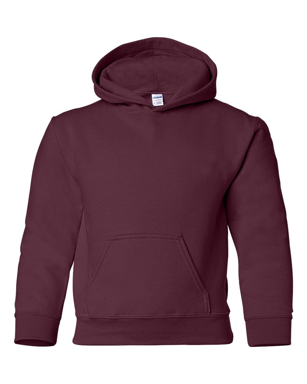 Gildan Youth Heavy Blend Hoodie – Classic Fleece Comfort