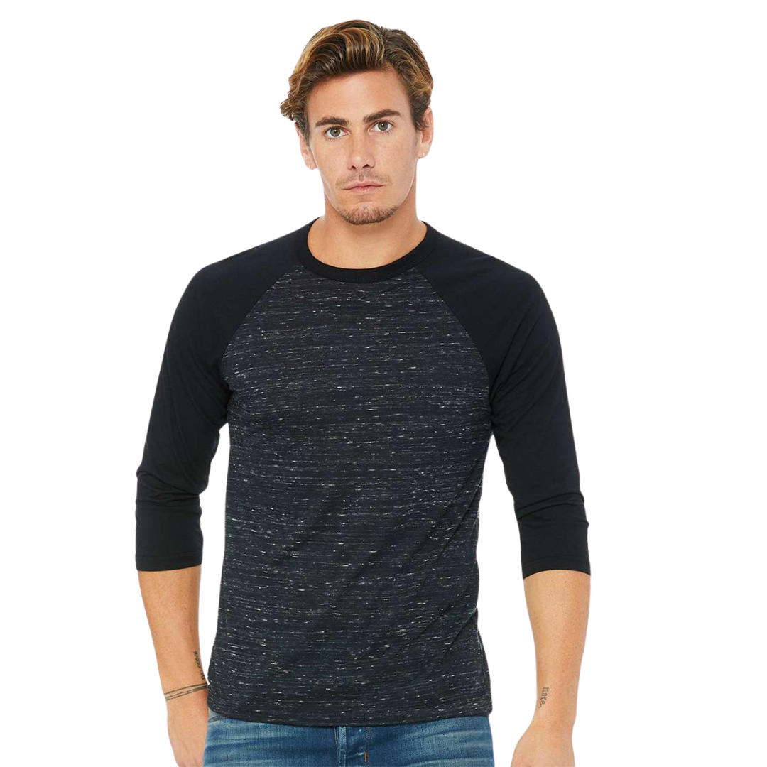 Unisex 3/4 Sleeve Baseball Tee | Premium Soft Long Sleeve