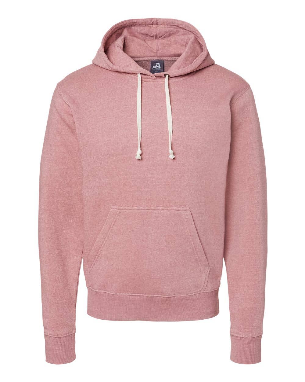 Men’s J. America Relaxed Fit Soft Triblend Fleece Hoodie