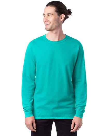 Long Sleeve Top | 100% Cotton Essential Comfort Tee