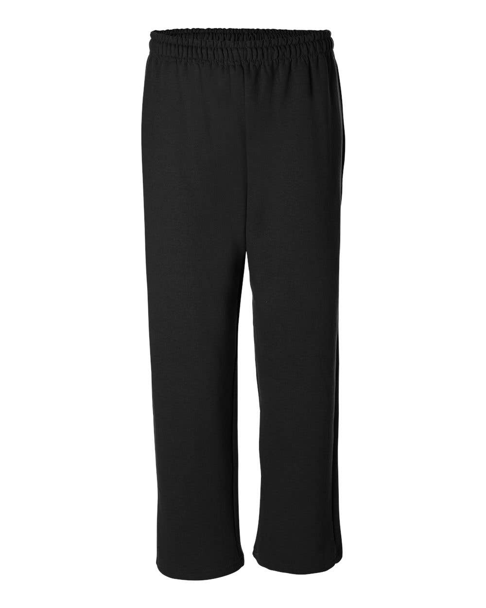 Gildan Unisex Open Bottom Sweatpants Relaxed Fit Fleece Pant