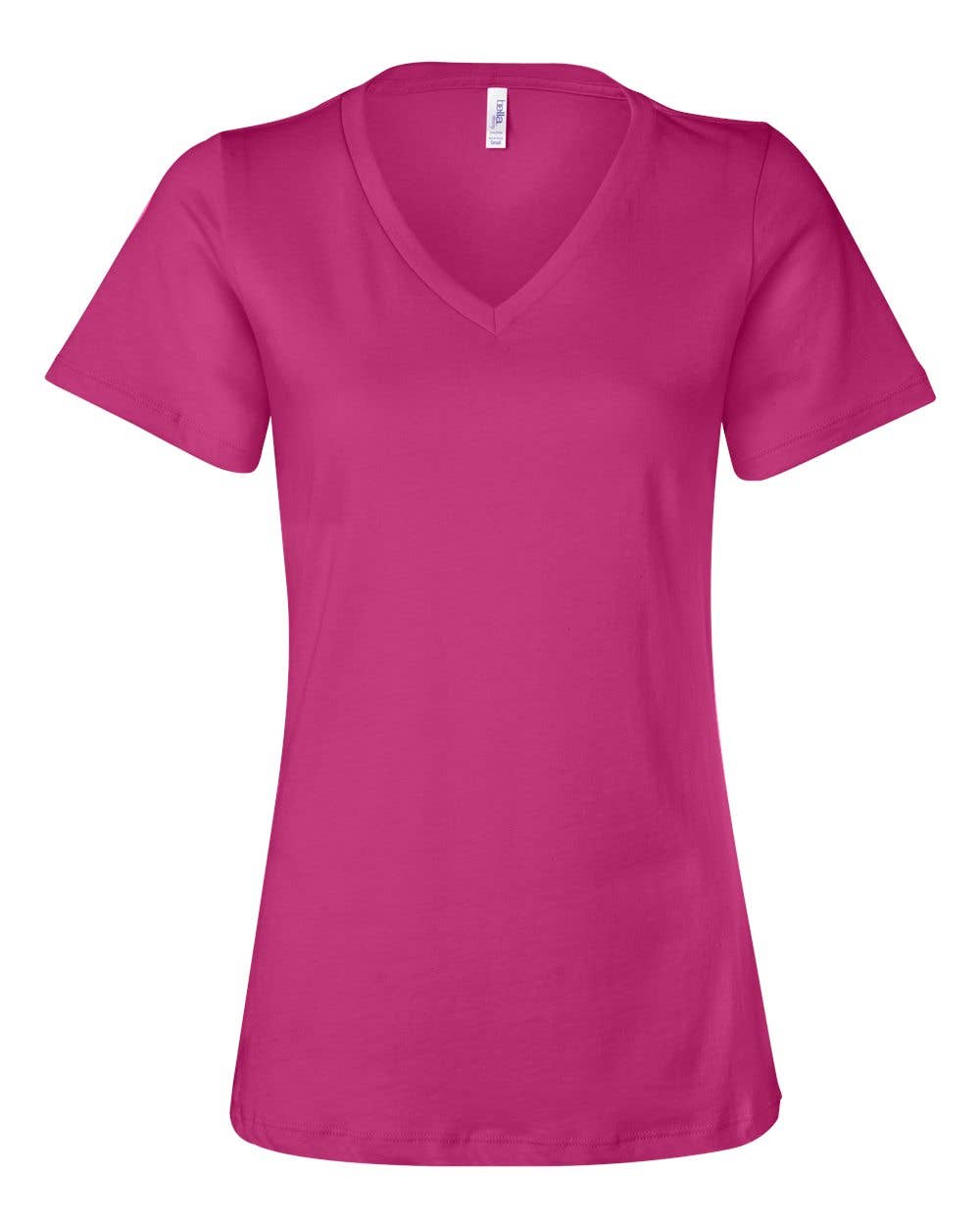 BELLA + CANVAS Women’s Relaxed V-Neck Tee – Lightweight Tee