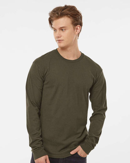 Long Sleeve Top | Heavyweight Cotton Jersey Tee