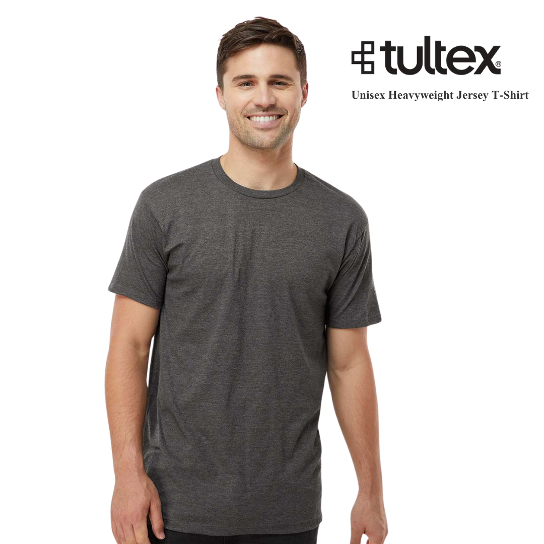 Tultex 290 Unisex Heavyweight Jersey T-Shirt Premium Cotton