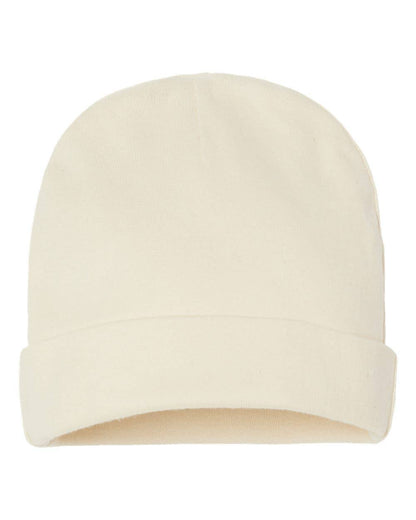 Infant Baby Rib Beanie – Soft Cotton Comfort Hat