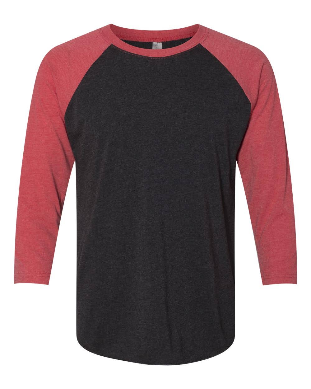 Next Level Unisex Everyday Unisex 3/4 Sleeve Raglan Tee