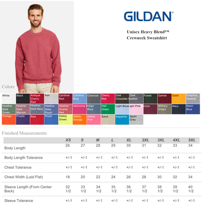 Gildan Heavy Blend Fleece Sweatshirt – Everyday Warmth