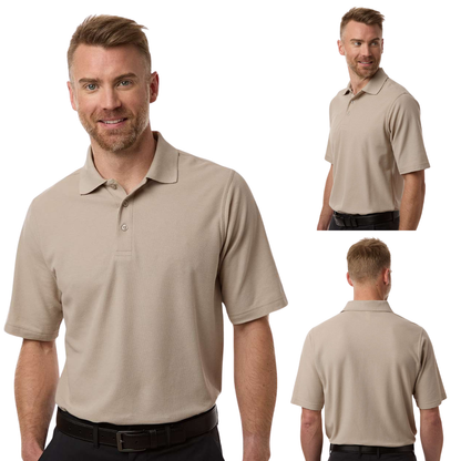 Men’s Classic Pique Polo Shirt Lightweight Comfortable S-6XL