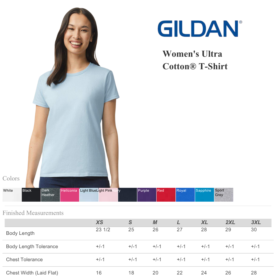 Women’s Ultra Cotton T-Shirt | Soft Everyday Essential