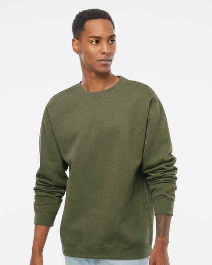Independent Trading Co Unisex Midweight Crewneck Sweatshirt