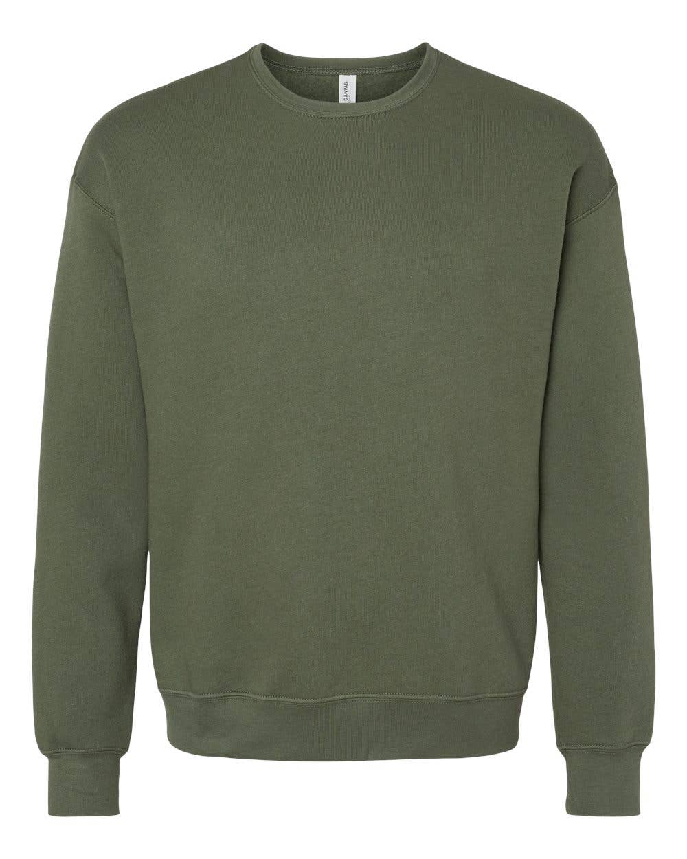 BELLA+CANVAS Unisex Sponge Fleece Drop Shoulder Sweatshirt