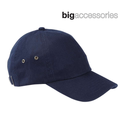 Washed Cotton Baseball Cap Unstructured Low Profile Hat