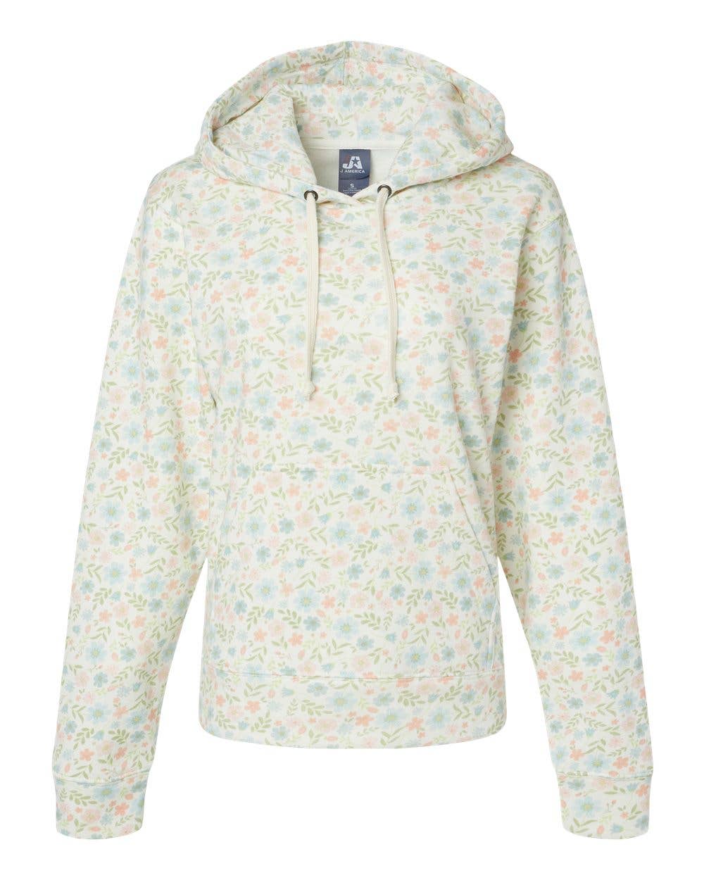 Men’s J. America Relaxed Fit Soft Triblend Fleece Hoodie