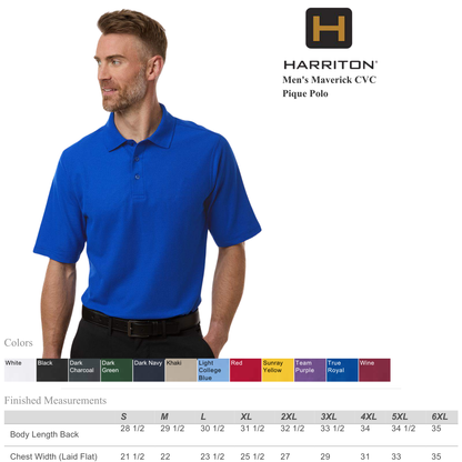 Men’s Classic Pique Polo Shirt Lightweight Comfortable S-6XL
