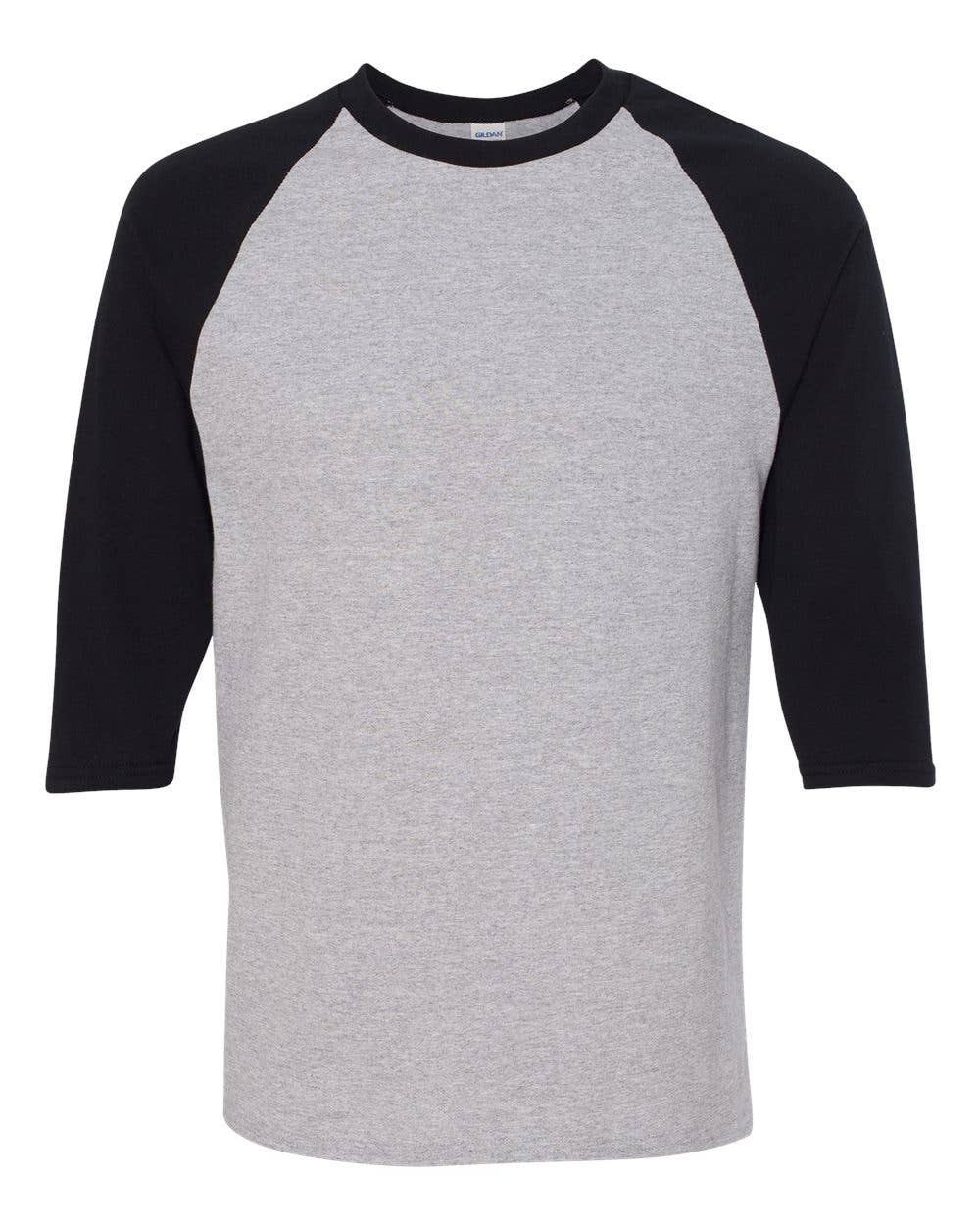 Unisex 3/4 Sleeve Raglan T-Shirt – Heavy Cotton Classic Fit