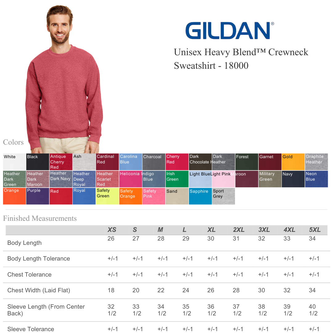 Premium Unisex Heavy Blend Sweatshirt | Everyday Wear XS–5XL