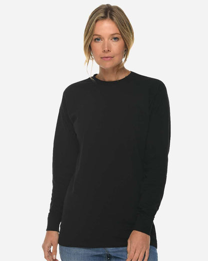 Lane Seven - Heavyweight Long Sleeve Cotton T-Shirt