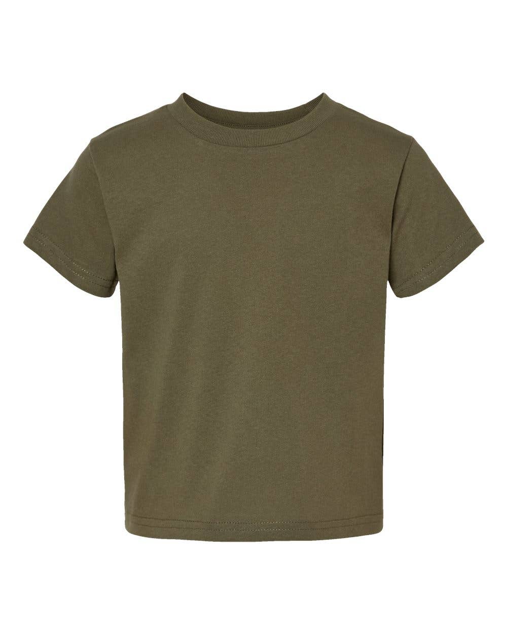 Rabbit Skins Toddler Cotton Jersey Tee (2T–4T) – Classic Fit