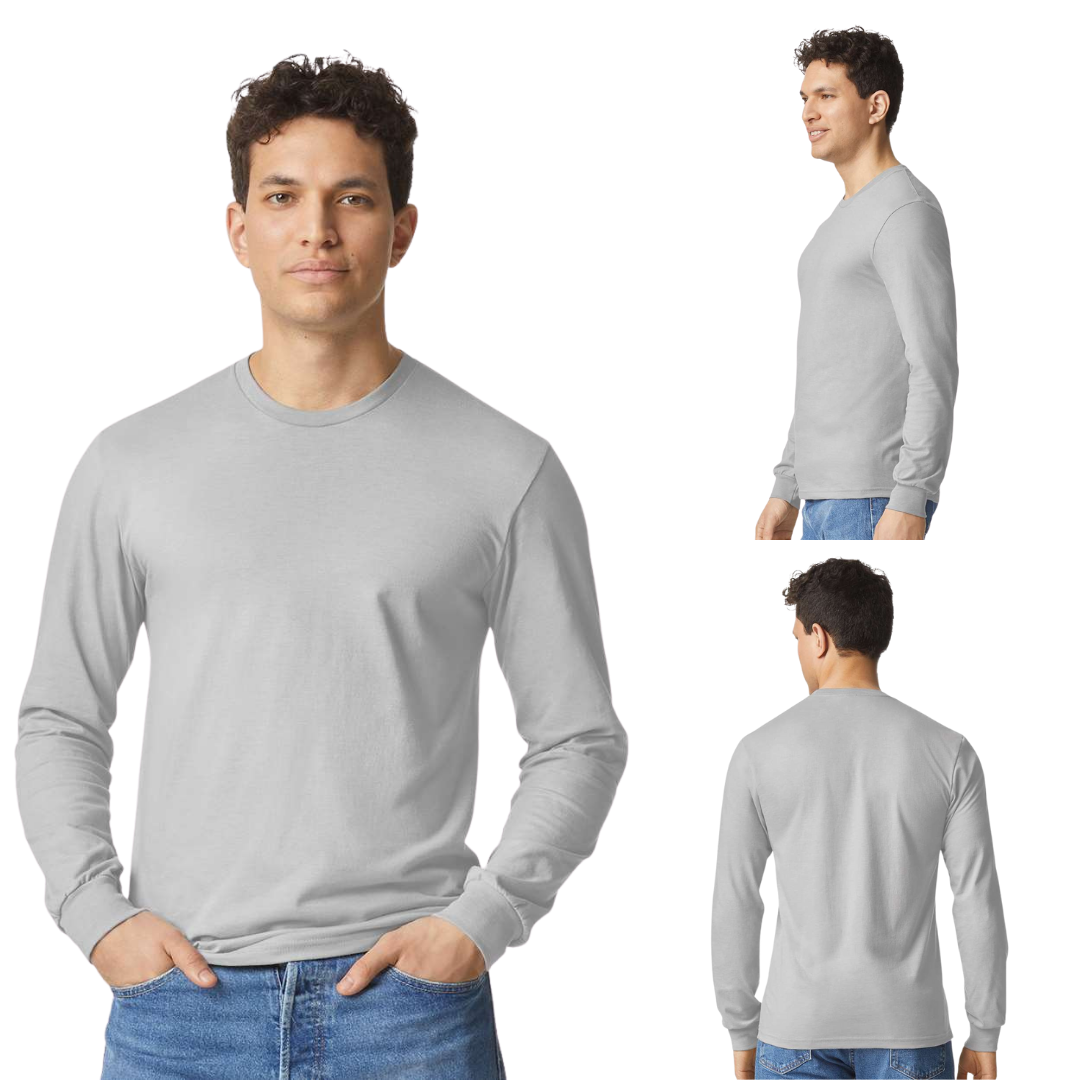 Gildan Softstyle CVC Long Sleeve Tee | Premium Lightweight