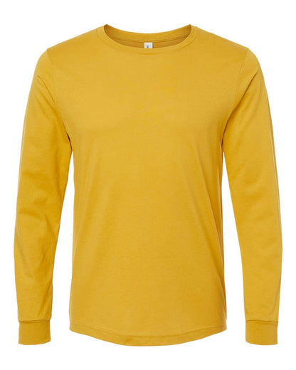 Unisex Soft Cotton Long Sleeve Tee | Bella + Canvas