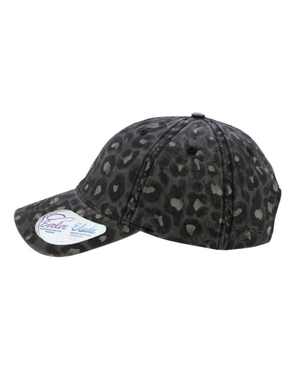 Women’s Vintage-Style Washed Print Baseball Cap | Adjustable