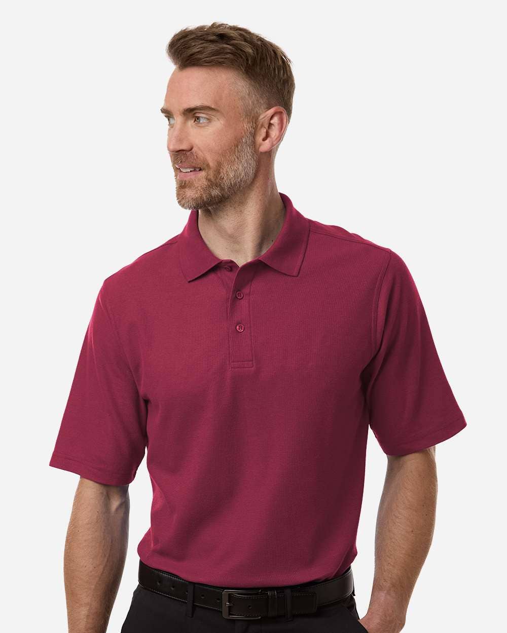 Men’s Classic Pique Polo Shirt Lightweight Comfortable S-6XL