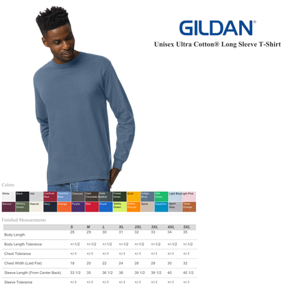 Ultra Cotton Long Sleeve Shirt Classic Fit Heavyweight