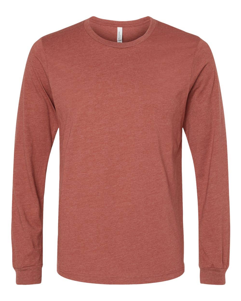 Bella Canvas Unisex Fit Heather LS Tee | Everyday Comfort