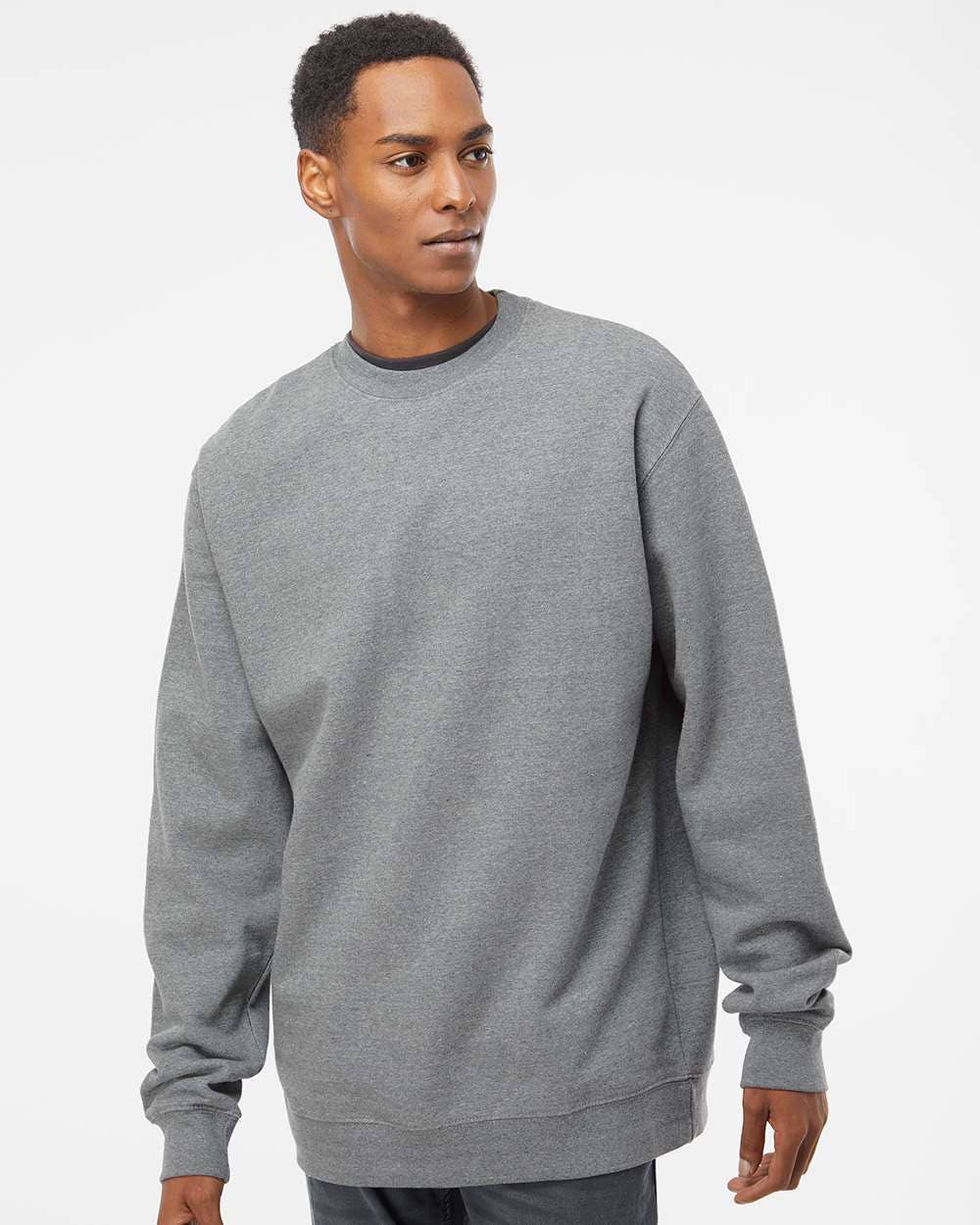 Independent Trading Co Unisex Midweight Crewneck Sweatshirt