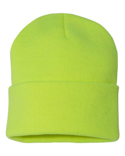 Premium 12” Cuffed Knit Beanie – Warm, Soft & Unisex Winter