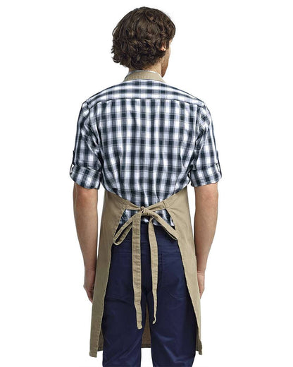 Artisan Heavy Cotton Apron – Adjustable Neck and Multi-Pocke