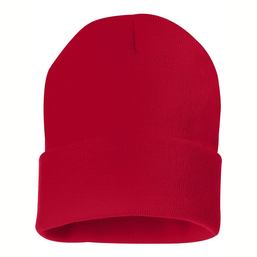 Solid Cuffed Beanie | Knit Winter Hat