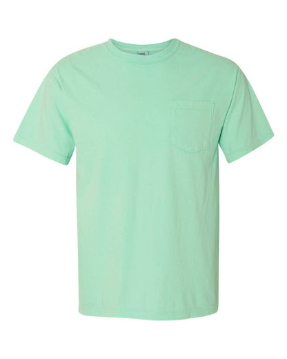 Comfort Colors Heavyweight Pocket 100% ring-spun cotton Tee