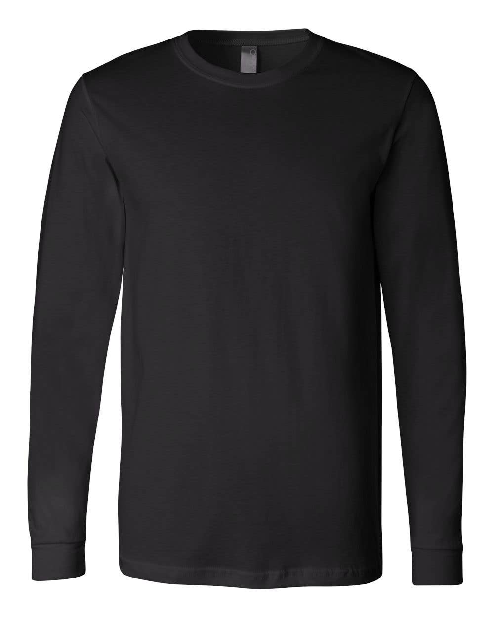 Unisex Soft Cotton Long Sleeve Tee | Bella + Canvas