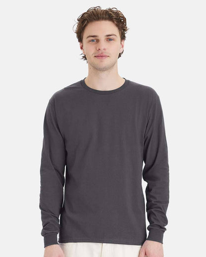 Long Sleeve Top | 100% Cotton Essential Comfort Tee