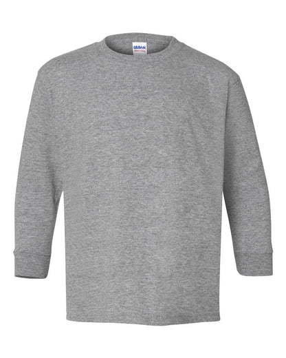 Youth Heavy Cotton Long Sleeve Tee | Soft Durable Comfort
