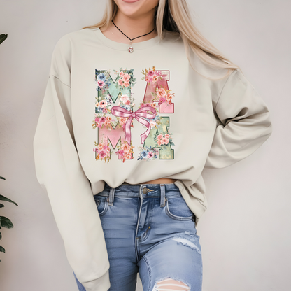 🌸 Floral MAMA Shirt