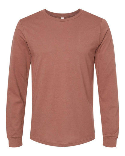 Unisex Soft Cotton Long Sleeve Tee | Bella + Canvas