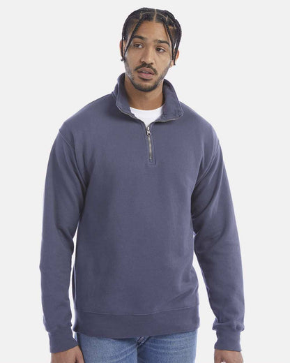 ComfortWash Quarter-Zip Pullover | Premium Garment-Dyed Flee