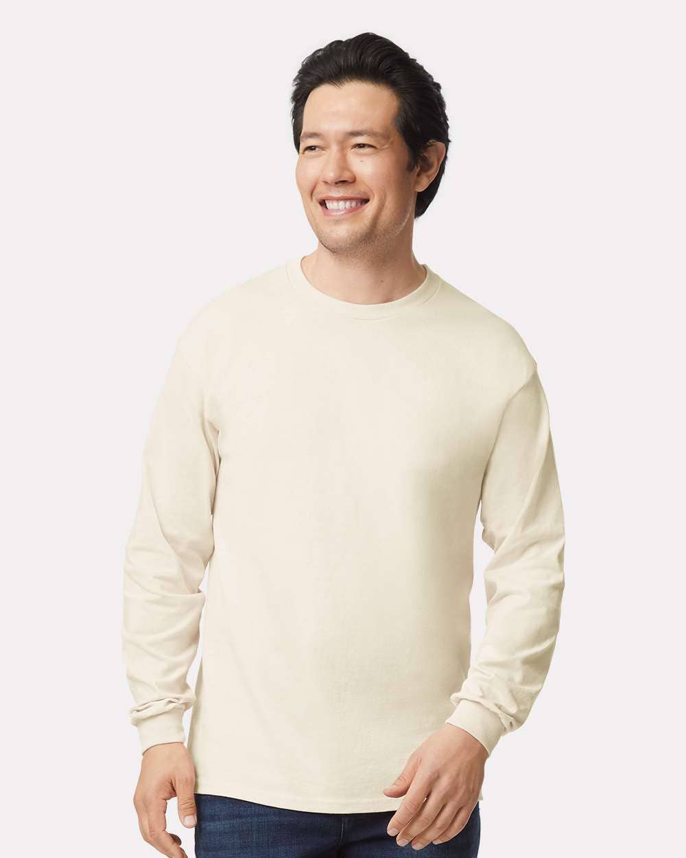 Ultra Cotton Long Sleeve Shirt Classic Fit Heavyweight