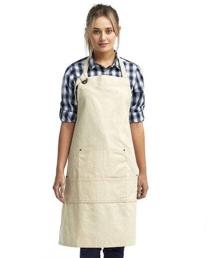 Artisan Heavy Cotton Apron – Adjustable Neck and Multi-Pocke